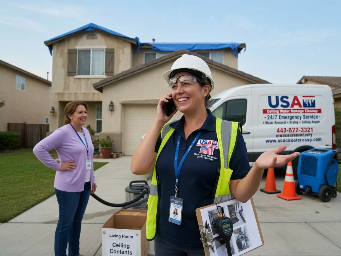 Ceiling Water Damage Restoration Oakhurst, OK FAQs